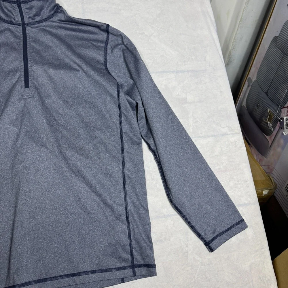 The North Face Mens 1/4-Zip Sweatshirt‎ Gray Long Sleeve Mock Neck Outdoor XL